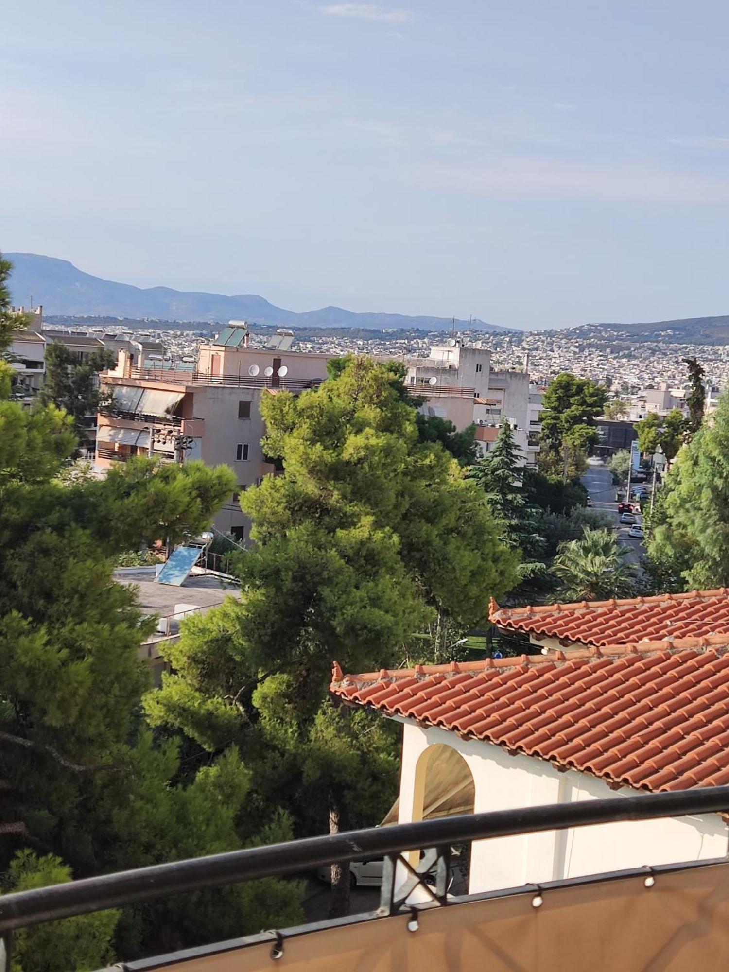 "Athens Light" Luxury Spacy Appartment, Agia Paraskevi Dış mekan fotoğraf